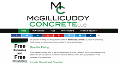 Desktop Screenshot of mcgconcrete.com